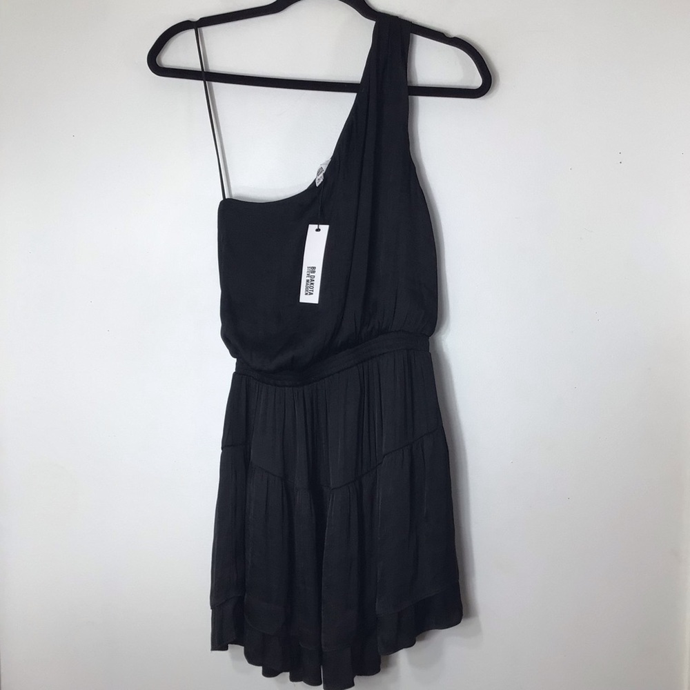 NWT BB dakota Steve Madden xs one shoulder cocktail formal rush dress
